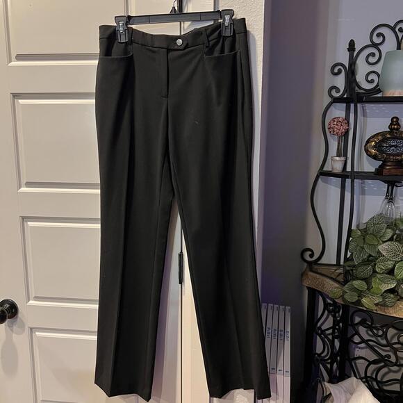 Calvin Klein Modern Fit Women's Black Dress Pants Size 4 - Picture 1 of 3